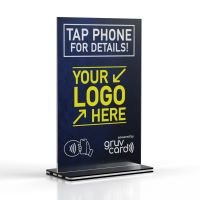 GruvCard Introduces Interactive Trade Show Booth Sign System