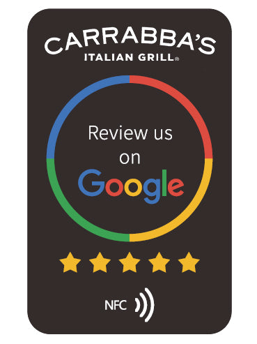 GOOGLE TAP TO REVIEW CARD- CUSTOMIZED