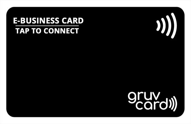 DIGITAL BUSINESS CARD- TUXEDO BACKGROUND